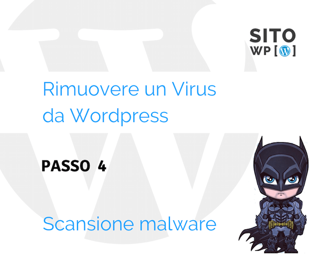 Scansione rimozione malware